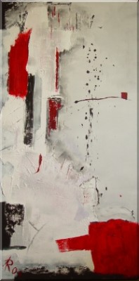 Acryl, Spachtel auf Doppelkeilrahmen