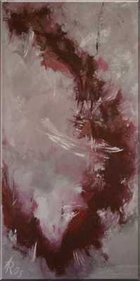Acryl auf Doppelkeilrahmen 60x120cm